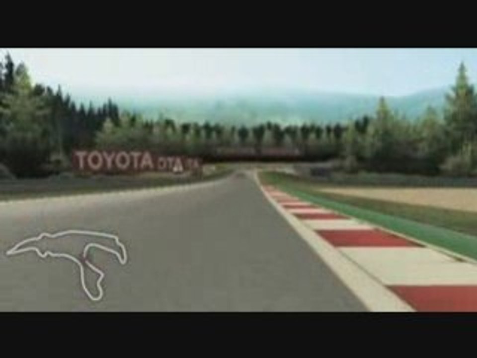 F1: A lap of Spa-Francorchamps, Belgium 2008
