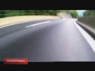 Skater allemand à 100 km/h sur autoroute