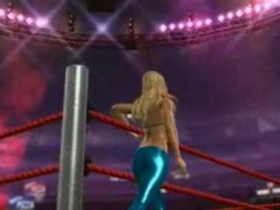 Smackdown Vs Raw 2009 Kelly Kelly Entrance Et Finisher Ps3