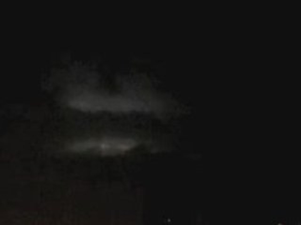 Orage tres electrique soirée 4 Septembre ( Marseille )