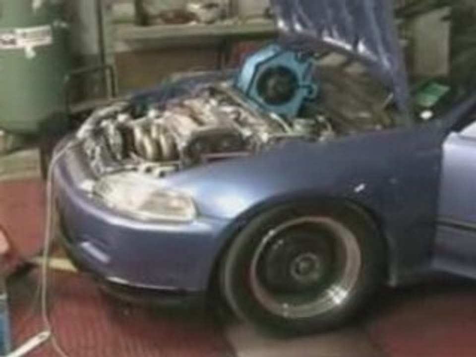 civic EG6 vti-turbo sur le dyno
