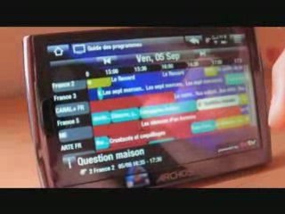 Guide des programmes Archos 5