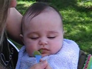 Mmm c'est bon les haricots verts