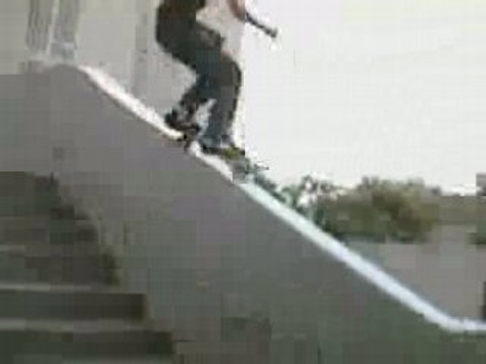 The most terrible ugly fracture on the skate