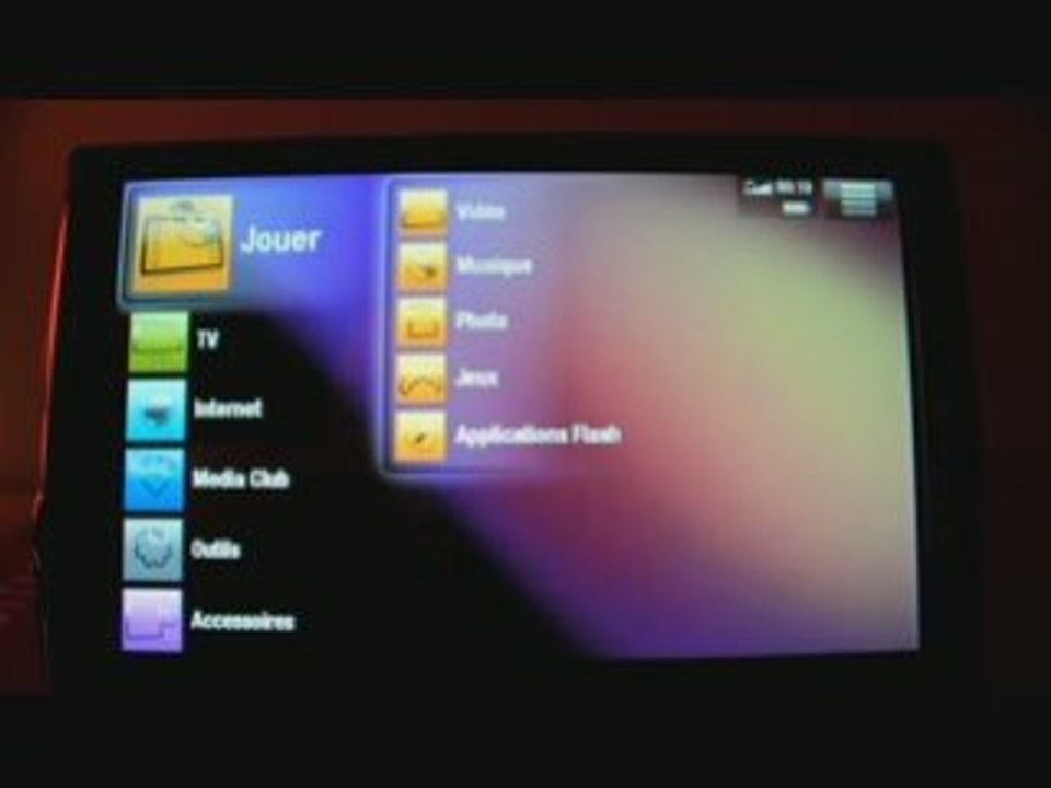 Fond d'écran animé sur Archos 5
