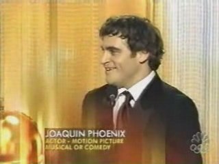 Joaquin's acceptance speech (2006 Golden Globes)