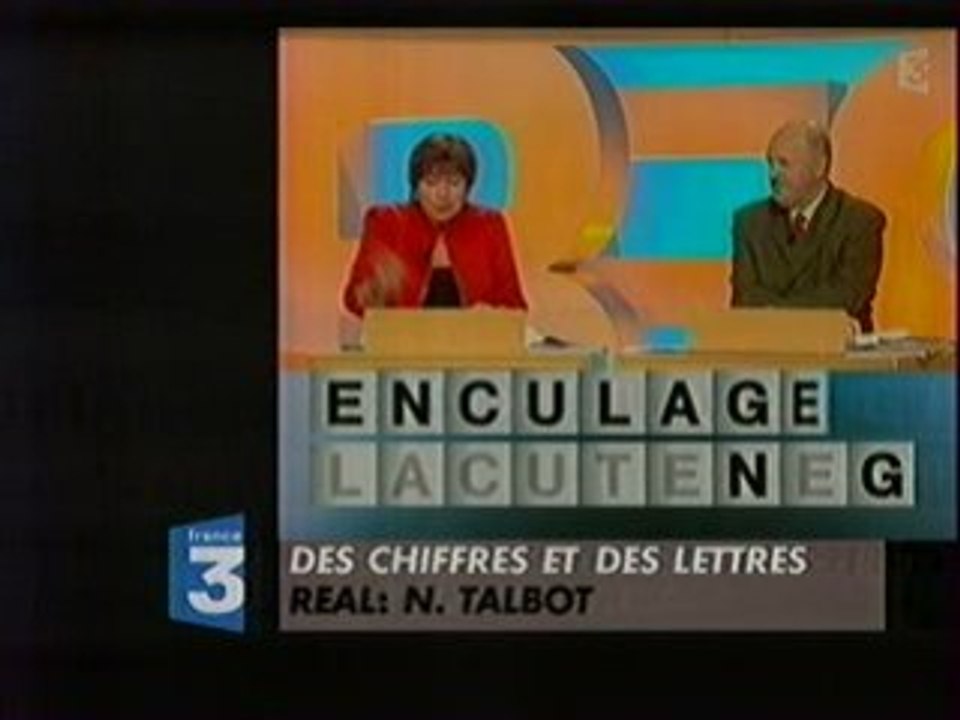 Chiffres et des lettres en folie