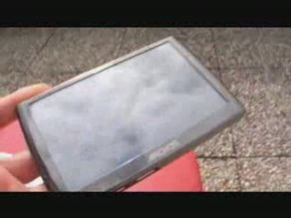 Test Archos 5 : Angles de vues Archos 5 VS Archos 605