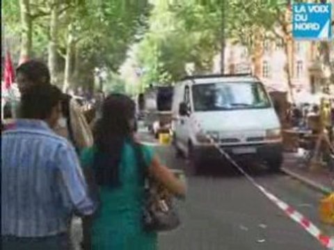 Braderie de Lille 2008 : boulevard de la Liberté