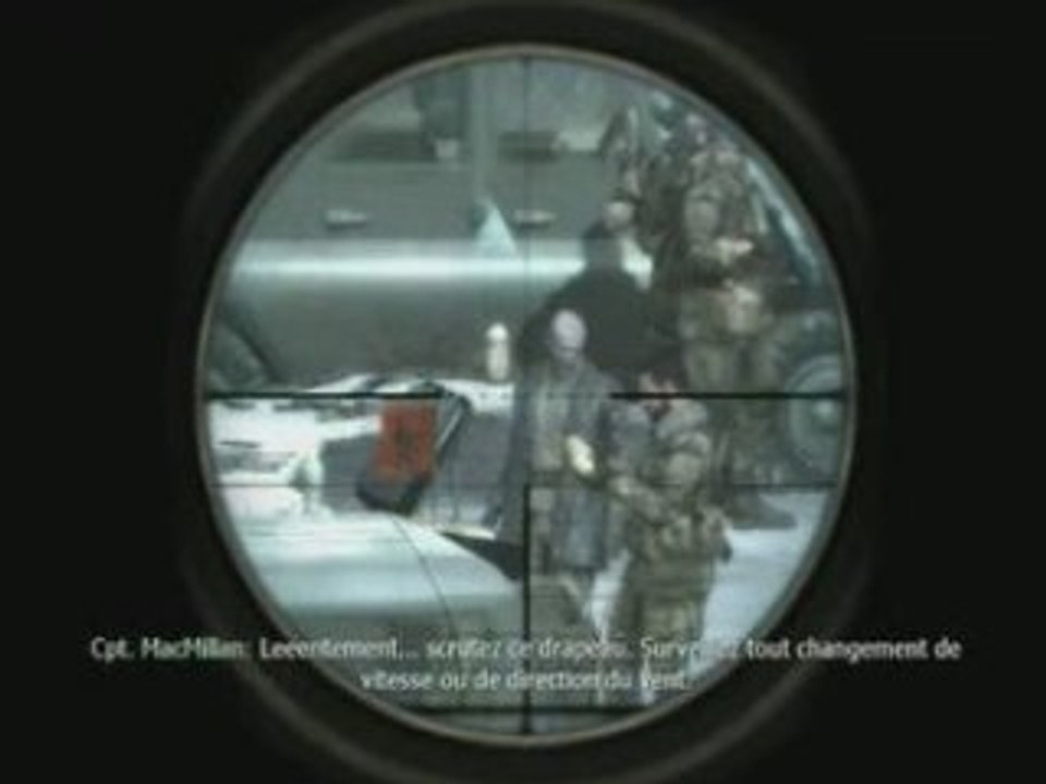 sniper-Call of Duty 4-Une balle un mort