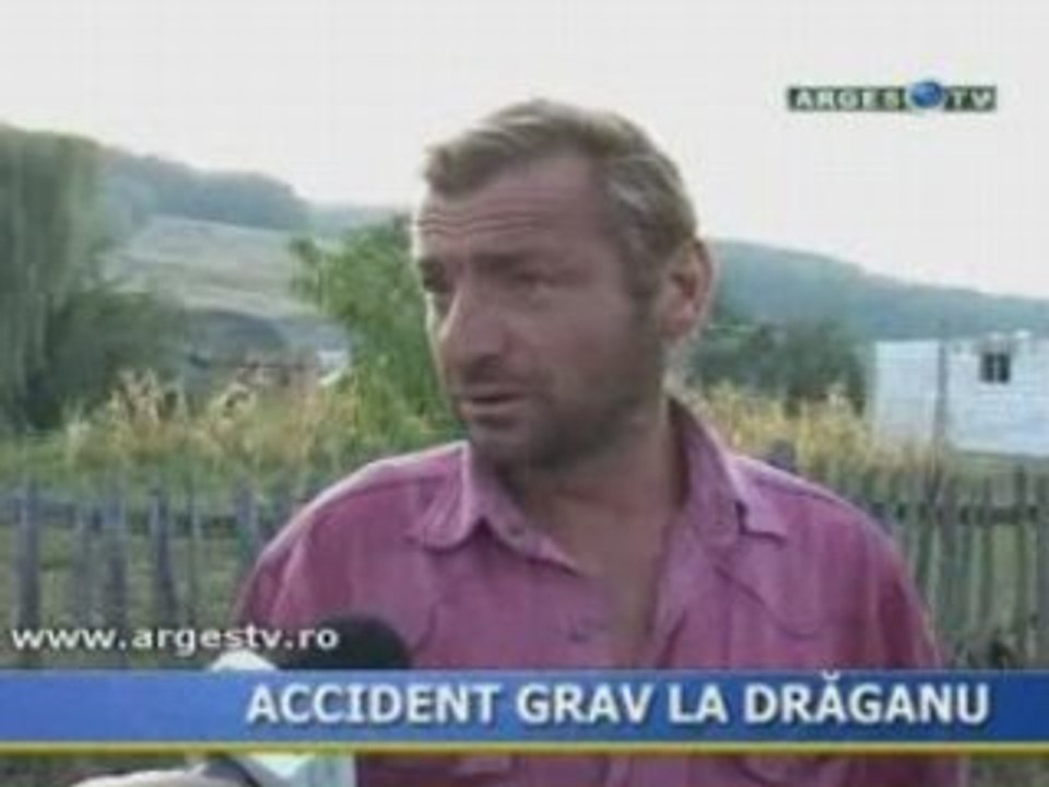 Accident grav la Draganu