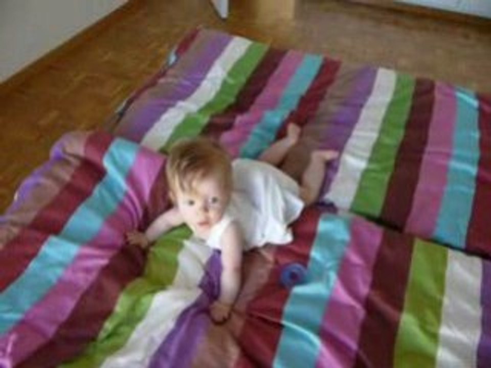 Elle rampe !!!