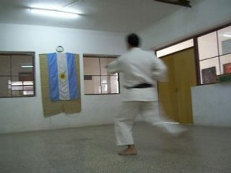 HEIAN SHODAN KATA DE KARATE SHOTOKAN