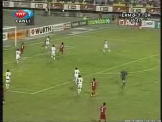[WORLD CUP 2008]Ermenistan 0 - 1 Türkiye Gol Tuncay