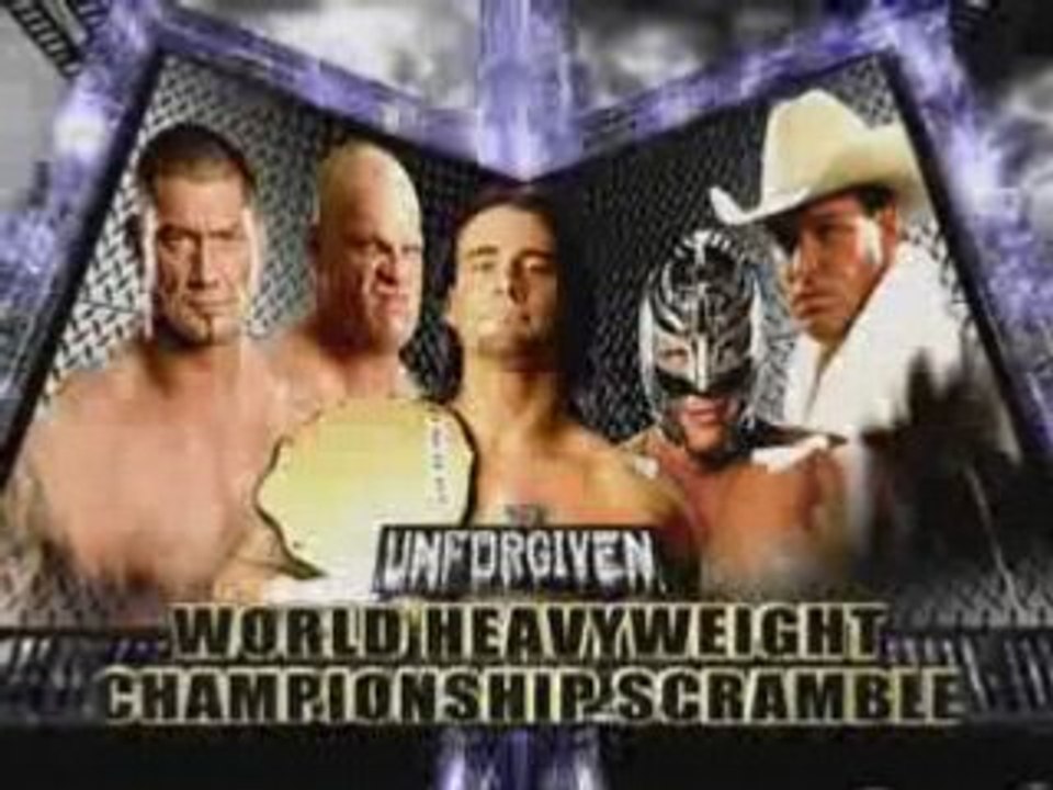 Unforgiven 2008 Line-up