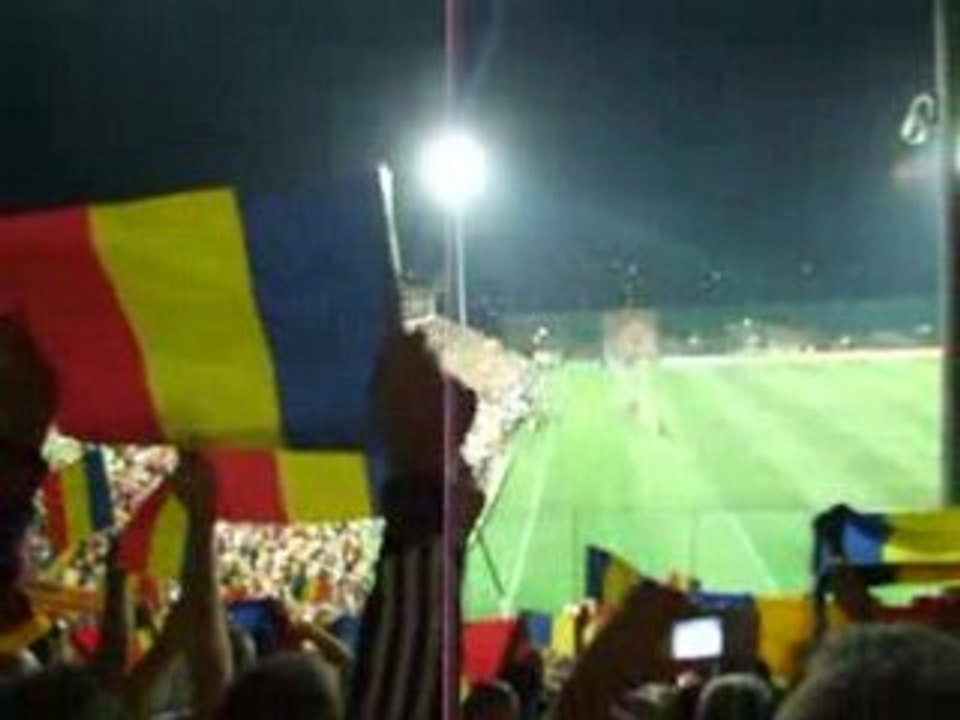 Romania - Lituania, Imnul Romaniei!