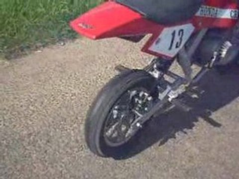 burn , wheel pocket bike cross