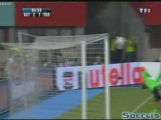 Autriche VS France - Qualif coupe du monde 2010 - foot