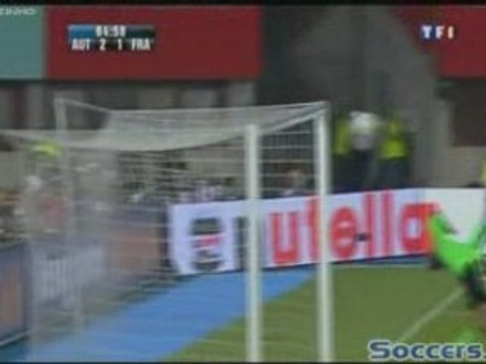 Autriche VS France - Qualif coupe du monde 2010 - foot