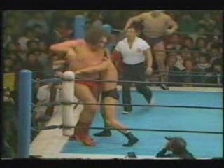 André the Giant & Swede Hansen vs Fujinami & Akira Maeda