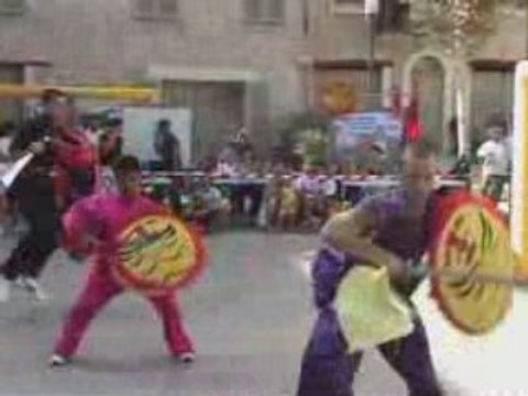KUNG FU WUSHU demo WOLF la colle sur loup