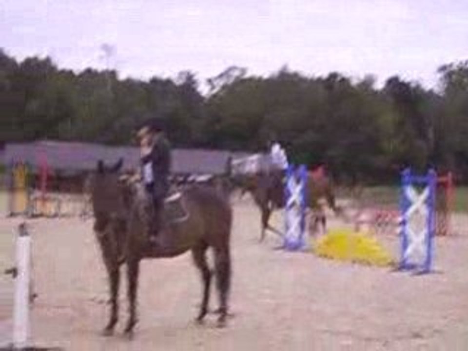 Saut - Andy Booth et Midrac en cordelette