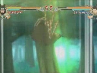 Ultimate Ninja Storm  Kankuro vs chikamaru Super Fin HD