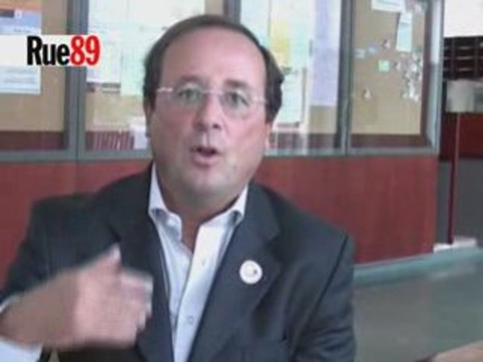 François Hollande interviewé sur les Gracques