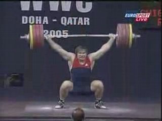 HALTERO 211kgs ARRACHE CHIGISHEV