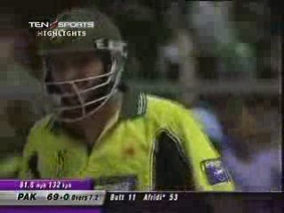 Shahid Afridi 102 Off 45 Balls