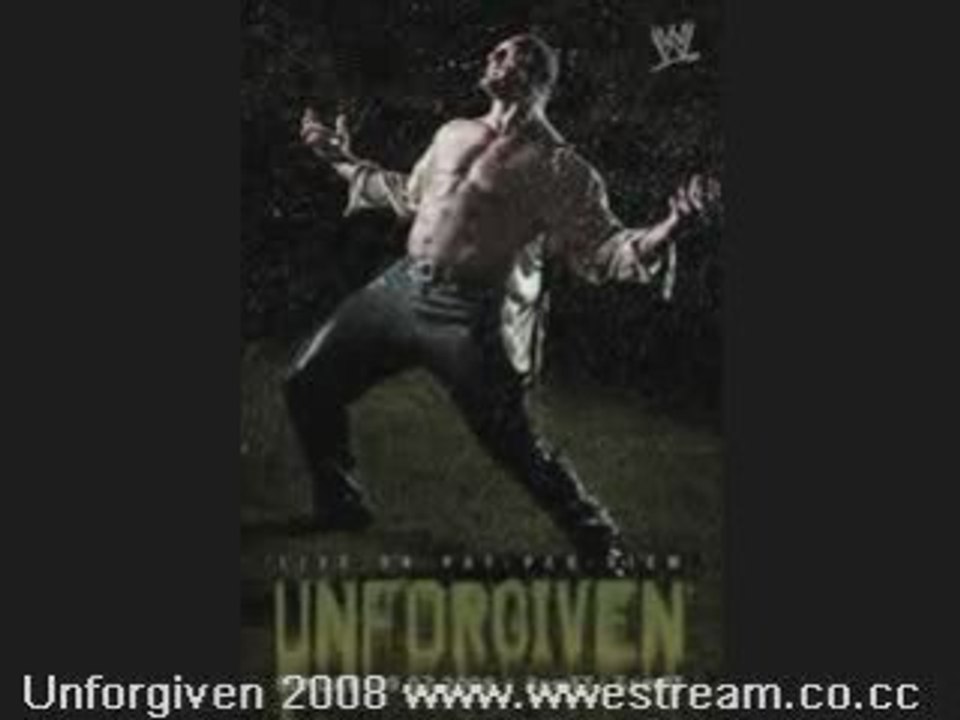 WWE Unforgiven 2008 THEME SONG