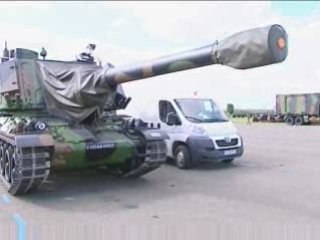 Dépannage d'un AUF1 de l'armée de Terre