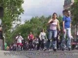 Rollers et coquillages, record du monde 2008