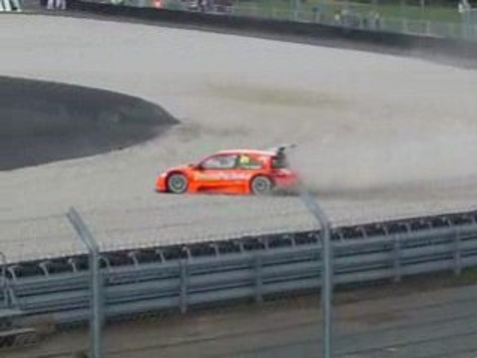 Megane Trophy accident