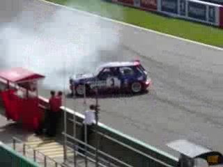 Jean Ragnotti au world series Renault 2008