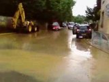 inondations saint donat sur l'herbasse