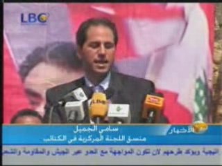 statu du martyr Pierre Amine gemayel / al mtein - 06-08-2008