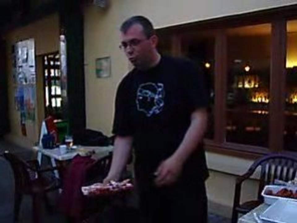 Loic et le barbecue