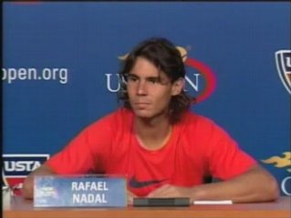 Nadal Press Conference After Murray Match - 9.08.08