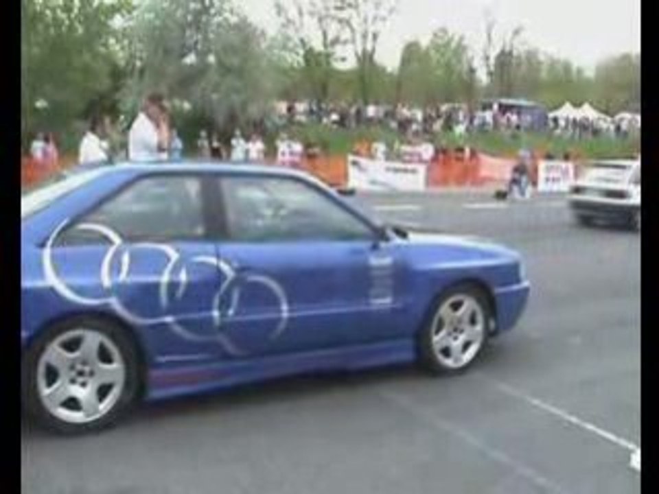 Audi S2 Coupe demarage surpuissant