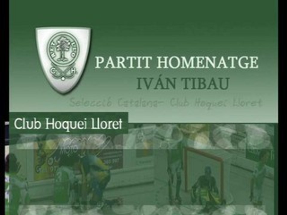 HOQUEY CATALUNYA-LLORET Homenaje a Ivan Tibau
