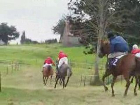 Comice Tinchebray 2008 - course galop de poney (chuteS)