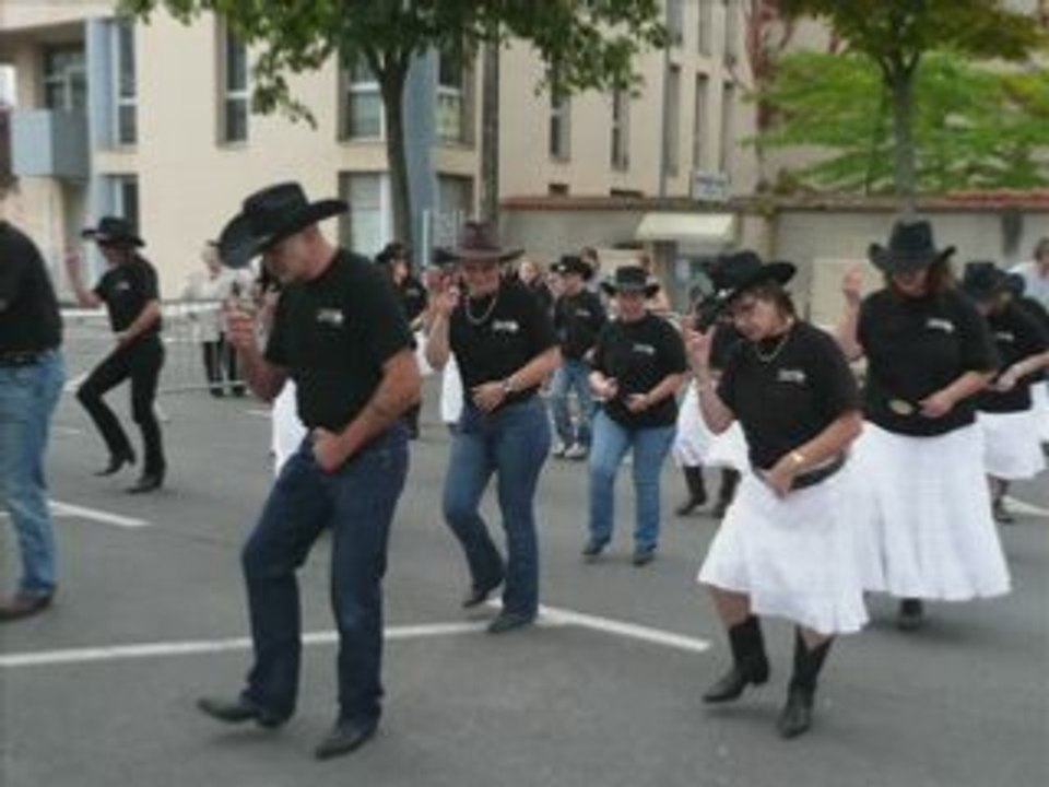 Démo du club country d' Epernay