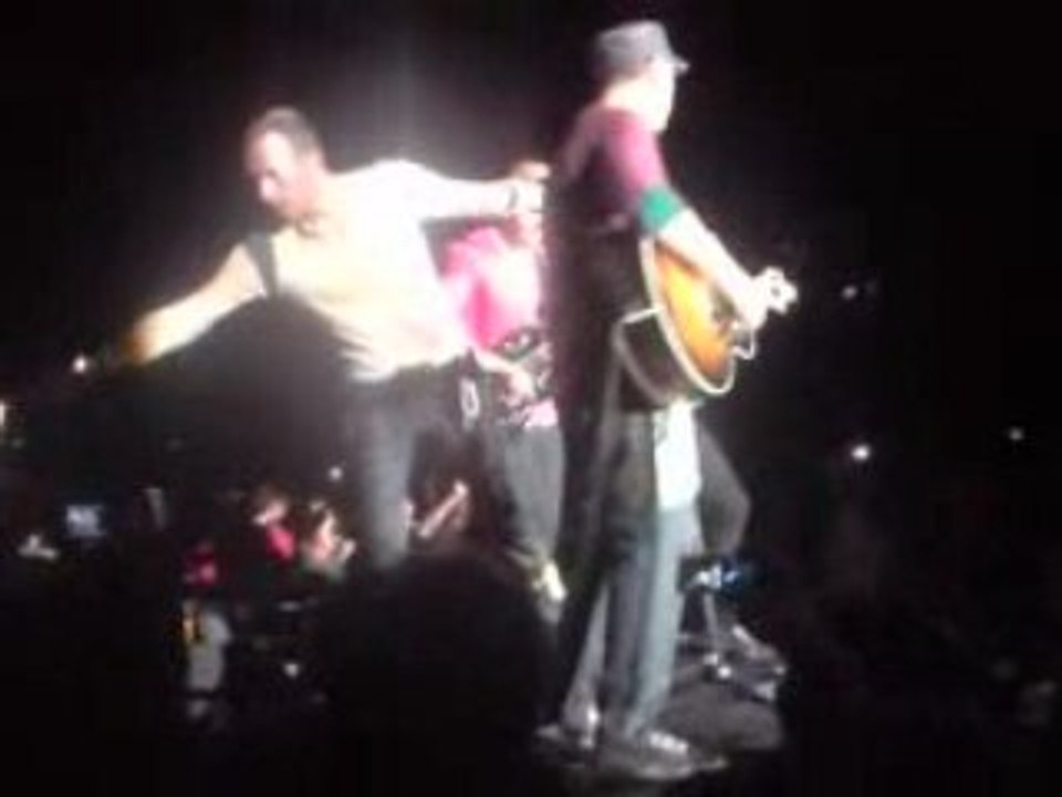 The scientist - Coldplay en live hall tony garn 4 septembre