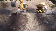excavateur RC Liebherr 944 hydraulique