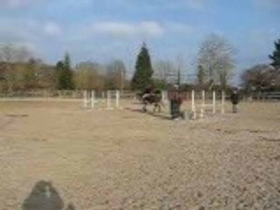 Minos et Léa Ligne en descendant