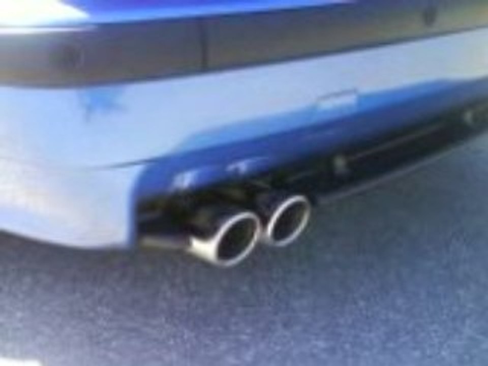 M3 3L2 E36  avec silencieux supersprint