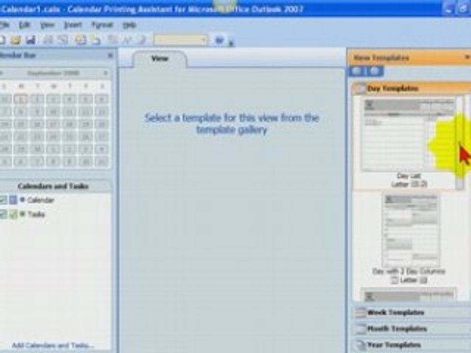 Calendar Printing Assistant bringing Outlook printing video