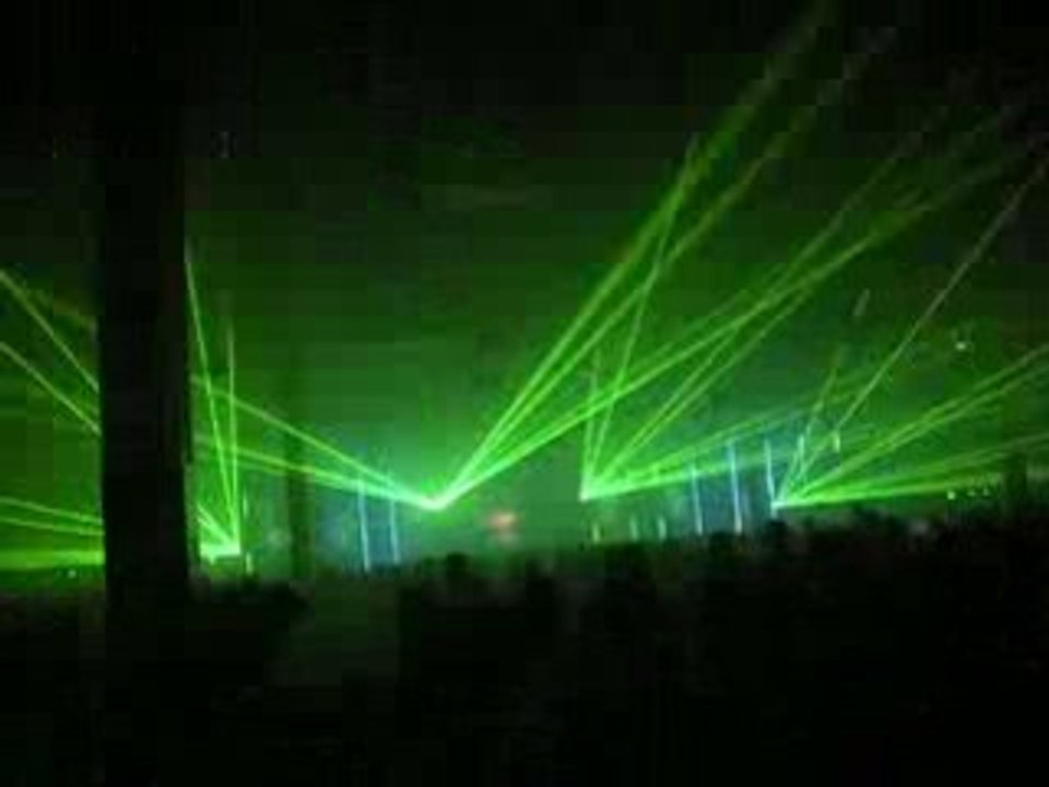 City Parade 2008 (Liège) Show lazer