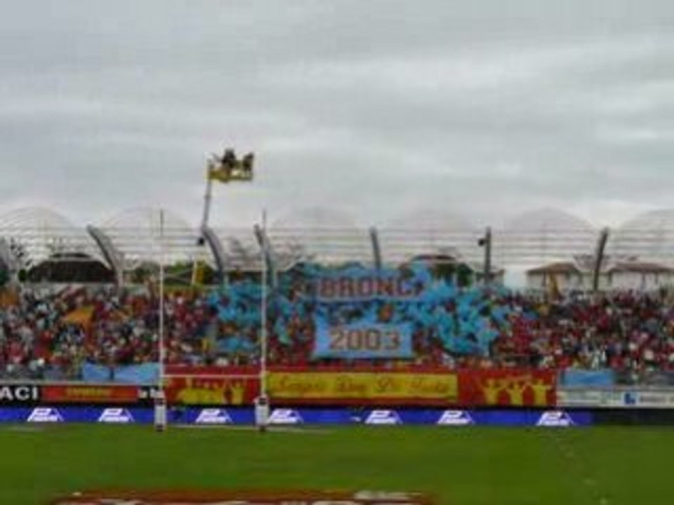 tifo 5 ans de la bronca